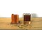 Trinket Box Made from Wood and Stone, Small Keepsake Figurine Box product 1
